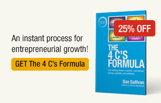An instant process for entrepreneurial growth! GET The 4 Cs Formula.